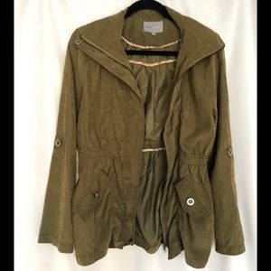 Long Green Lightweight Jacket